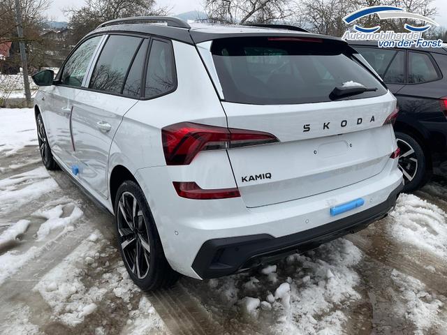 Skoda Kamiq Monte Carlo Kamiq 1.5 TSI DSG Monte Carlo, Matrix, AHK, Pano, Navi, Side, 5 J.-Garantie 