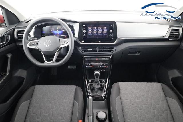Volkswagen T-Cross 1.0 TSI 85 kW Life T-Cross 1.0 TSI DSG Life, AHK, IQ.Light, Kamera, ACC, Side, Winter, 17-Zoll 