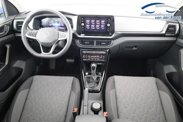 Volkswagen T-Cross 1.0 TSI 85 kW Life T-Cross 1.0 TSI DSG Life, AHK, IQ.Light, Kamera, ACC, Side, Winter, 17-Zoll 
