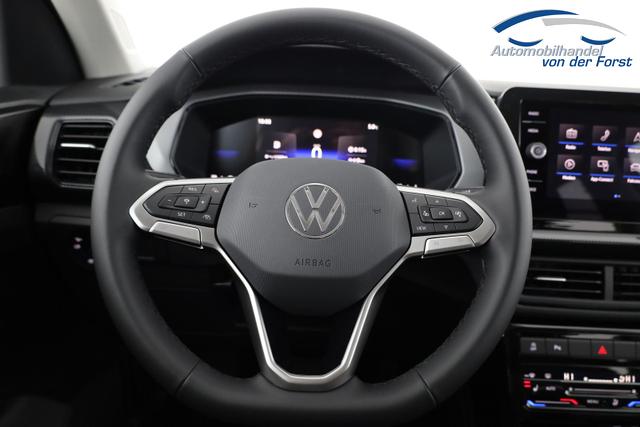 Volkswagen T-Cross 1.0 TSI 85 kW Life T-Cross 1.0 TSI Life, AHK, IQ.Light, Kamera, ACC, Side. Winter, 17-Zoll 