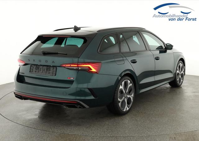 Skoda Octavia Combi Octavia Combi RS 2.0 TSI DSG, Sonderlackierung, AHK, 19 Zoll, Canton, el. Klappe, Navi, Matrix, sofort 