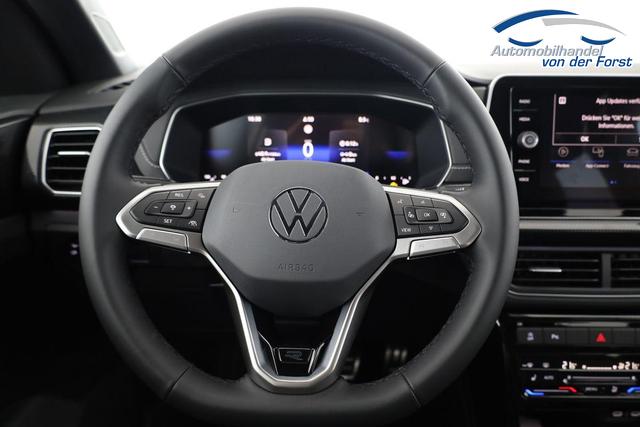 Volkswagen T-Cross 1.5 TSI 110 kW R-Line T-Cross 1.5 TSI DSG R-Line, AHK, IQ.Light, Navi, Side, Kamera, Winter, 18-Zoll 