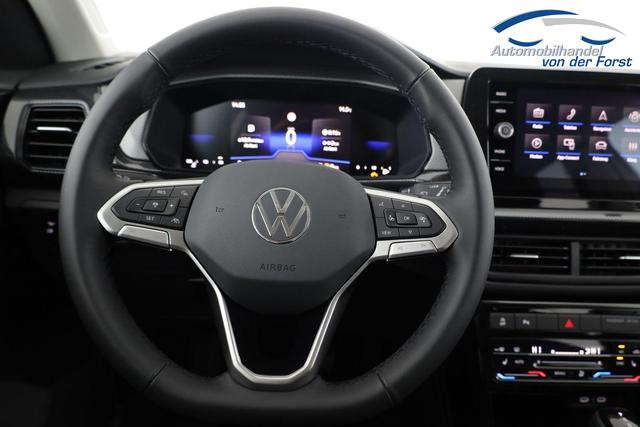 Volkswagen T-Cross 1.5 TSI 110 kW Life T-Cross 1.5 TSI DSG Life, AHK, IQ.Light, ACC, Side, Kamera, 17-Zoll, Winterpaket 