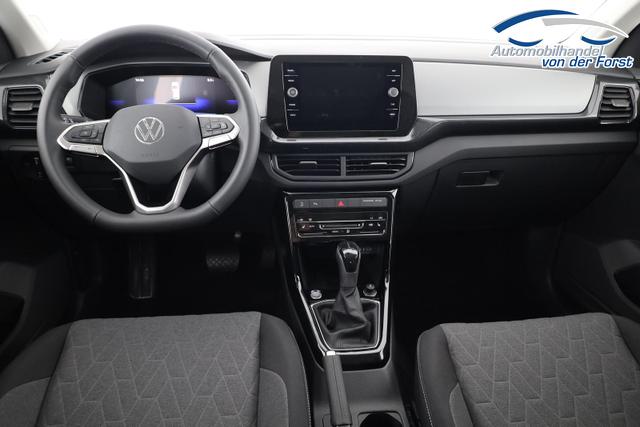 Volkswagen T-Cross 1.0 TSI 85 kW Life T-Cross 1.0 TSI DSG Life, LED, Kamera, ACC, Side, Winter, 17-Zoll, 3-J. Garantie 