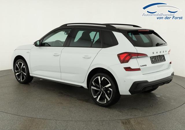 Skoda Kamiq Monte Carlo Kamiq 1.5 TSI Monte Carlo, Matrix, AHK, 18-Zoll, Pano, Navi, el. Klappe, 5 J.-Garantie 