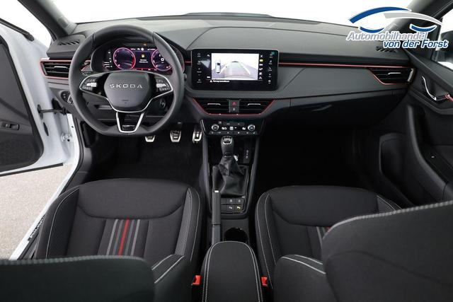 Skoda Kamiq Monte Carlo Kamiq 1.5 TSI Monte Carlo, Matrix, AHK, 18-Zoll, Pano, Navi, el. Klappe, 5 J.-Garantie 