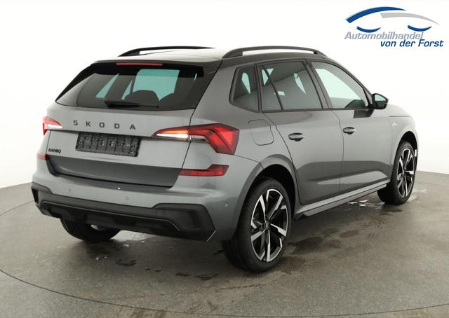 Skoda Kamiq Monte Carlo Kamiq 1.5 TSI Monte Carlo, Matrix, AHK, 18-Zoll, Pano, Navi, el. Klappe, 5 J.-Garantie 