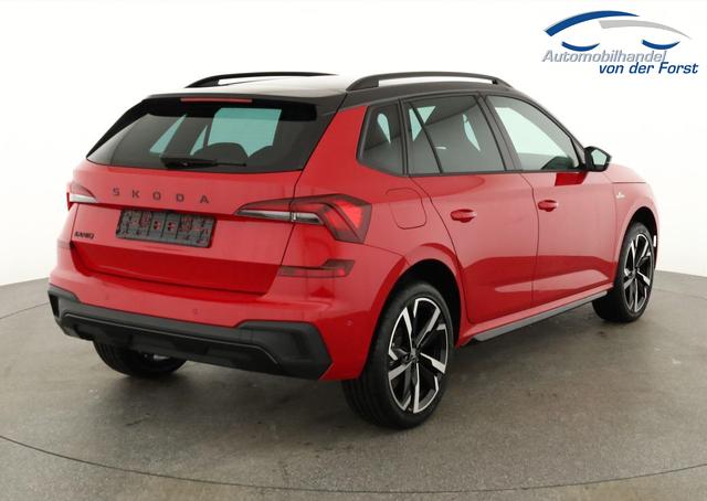 Skoda Kamiq Monte Carlo Kamiq 1.5 TSI Monte Carlo, Matrix, AHK, 18-Zoll, Pano, Navi, el. Klappe, 5 J.-Garantie 