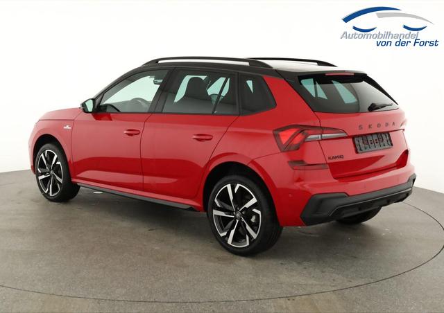 Skoda Kamiq Monte Carlo Kamiq 1.5 TSI Monte Carlo, Matrix, AHK, 18-Zoll, Pano, Navi, el. Klappe, 5 J.-Garantie 