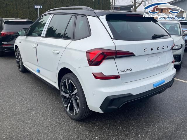Skoda Kamiq Monte Carlo Kamiq 1.0 TSI DSG Monte Carlo, Matrix, AHK, 18-Zoll, Pano, Navi, el.Klappe, 5 J.-Garantie 