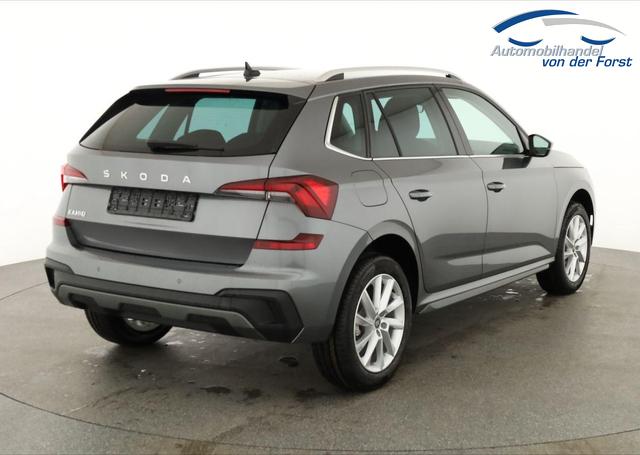 Skoda Kamiq Selection Kamiq 1.0 TSI DSG 130 Jahre, AHK, LED, Side, ACC, Kamera, el. Klappe, Winter, 17-Zoll 