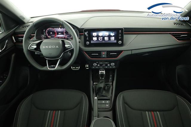 Skoda Kamiq Monte Carlo Kamiq 1.5 TSI DSG Monte Carlo, Pano, AHK, IQ.Light, Side, Kamera, Winter, 17-Zoll 