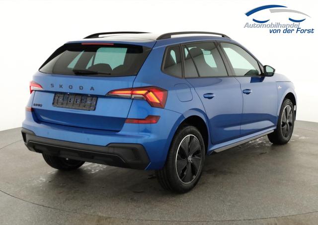 Skoda Kamiq Monte Carlo Kamiq 1.5 TSI DSG Monte Carlo, Pano, AHK, IQ.Light, Side, Kamera, Winter, 17-Zoll 