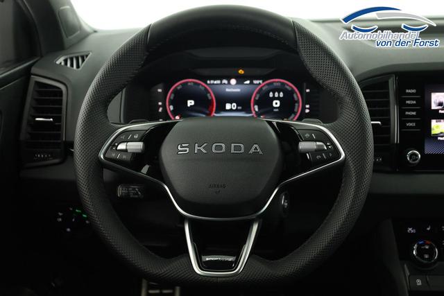 Skoda Karoq Sportline Karoq 1.5 TSI DSG Sportline, AHK, Navi, Matrix, Kamera, el. Klappe, 5-J. Garantie 