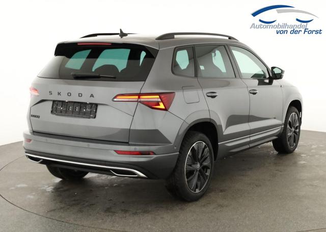 Skoda Karoq Sportline Karoq 1.5 TSI DSG Sportline, AHK, Navi, CANTON, Matrix, AreaView, Side, Kamera, el. Klappe, FS-beheizbar 
