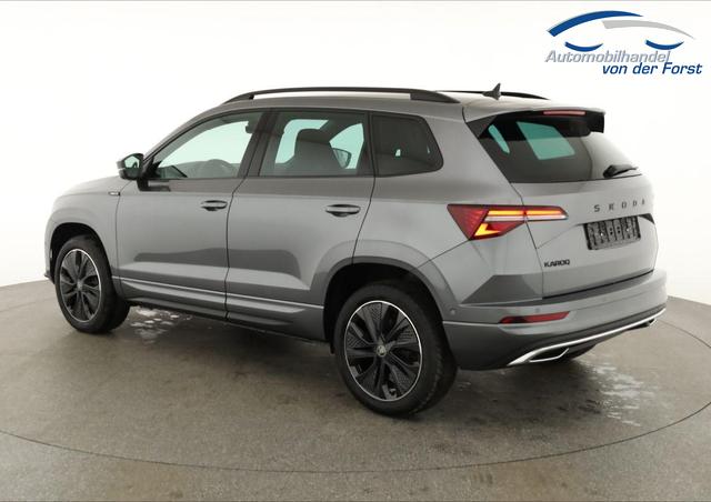 Skoda Karoq Sportline Karoq 1.5 TSI DSG Sportline, AHK, Navi, CANTON, Matrix, AreaView, Side, Kamera, el. Klappe, FS-beheizbar 