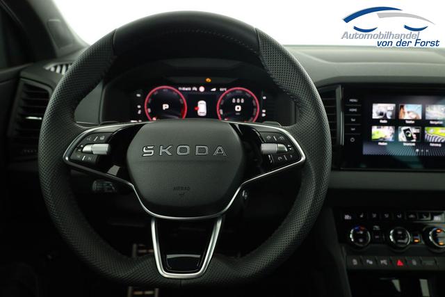 Skoda Karoq Sportline Karoq 1.5 TSI DSG Sportline, AHK, Navi, CANTON, Matrix, AreaView, Side, Kamera, el. Klappe, FS-beheizbar 
