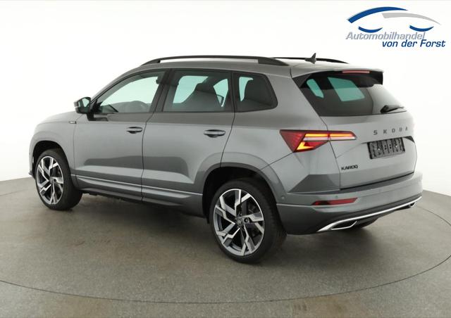 Skoda Karoq Sportline Karoq 1.5 TSI DSG Sportline, Pano, AHK, Navi, CANTON, Matrix, AreaView, Side, FS-beheizbar, 19-Zoll 