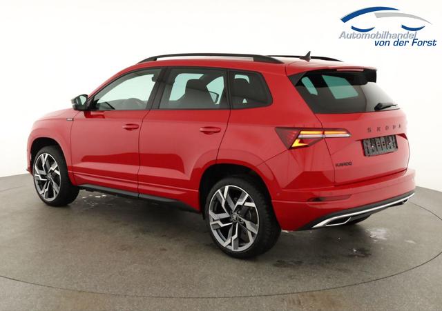 Skoda Karoq Sportline Karoq 1.5 TSI DSG Sportline, Pano, AHK, Navi, CANTON, Matrix, AreaView, Side, FS-beheizbar, 19-Zoll 