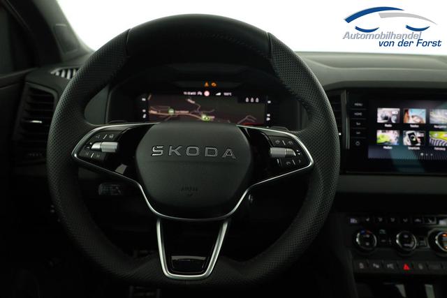 Skoda Karoq Sportline Karoq 1.5 TSI DSG Sportline, Pano, AHK, Navi, CANTON, Matrix, AreaView, Side, FS-beheizbar, 19-Zoll 