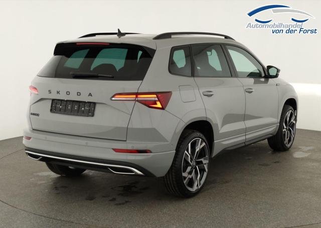 Skoda Karoq Sportline Karoq 1.5 TSI DSG Sportline, Pano, AHK, Navi, CANTON, Matrix, AreaView, Side, FS-beheizbar, 19-Zoll 