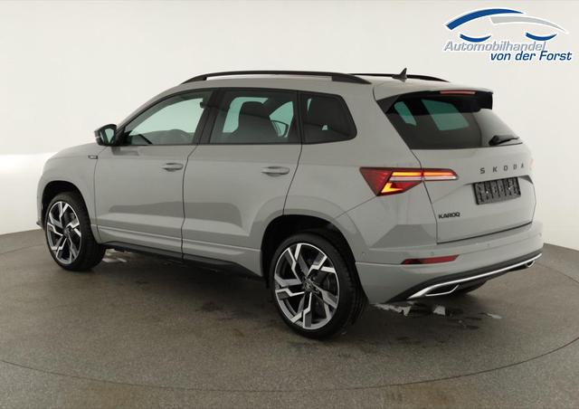 Skoda Karoq Sportline Karoq 1.5 TSI DSG Sportline, Pano, AHK, Navi, CANTON, Matrix, AreaView, Side, FS-beheizbar, 19-Zoll 