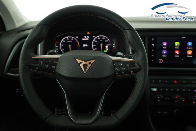 Cupra Ateca Basis 4Drive Ateca 2.0 TSI DSG 4Drive, Pano, AHK, Navi, Kamera, Side, Winter, el. Klappe, 19-Zoll, 5 J.-Garantie 