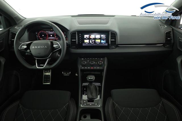 Skoda Karoq Sportline Karoq 1.5 TSI DSG Sportline, Pano, AHK, Navi, CANTON, Matrix, AreaView, Side, FS-beheizbar 