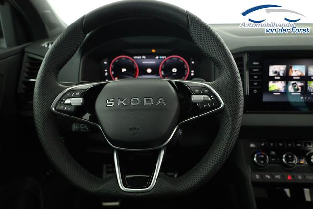 Skoda Karoq Sportline Karoq 1.5 TSI DSG Sportline, Pano, AHK, Navi, CANTON, Matrix, AreaView, Side, FS-beheizbar 