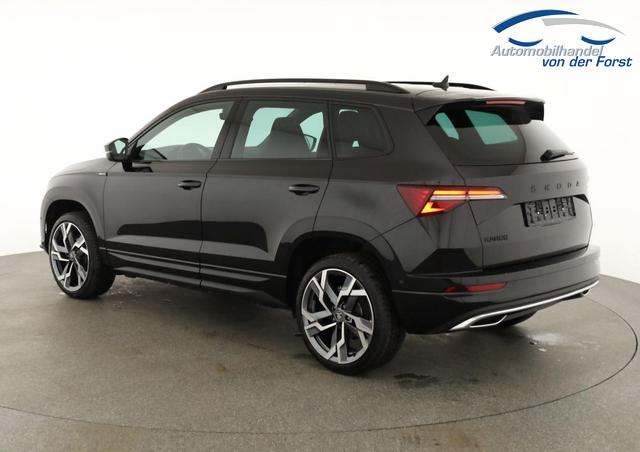 Skoda Karoq Sportline Karoq 1.5 TSI DSG Sportline, Pano, AHK, Navi, Matrix, AreaView, Side, FS-beheizbar, Winter, 19-Zoll 