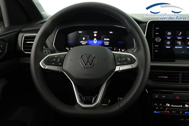 Volkswagen T-Cross 1.5 TSI 110 kW R-Line T-Cross 1.5 TSI DSG R-Line, AHK, IQ.Light, Navi, Side, Kamera, Winter, 18-Zoll 