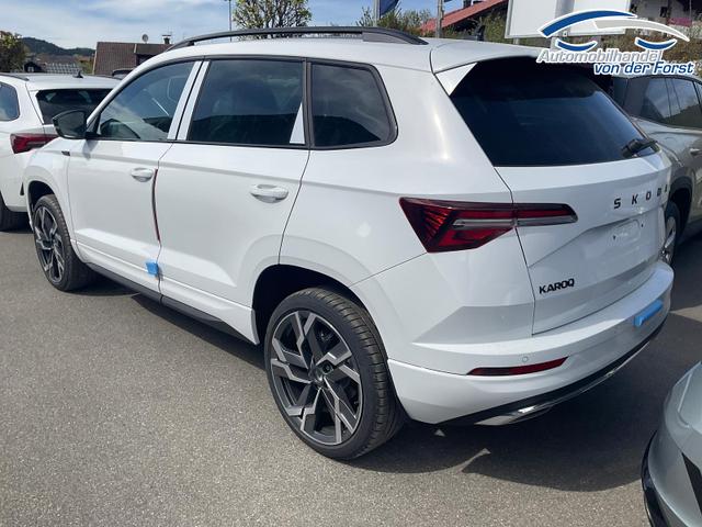 Skoda Karoq Sportline Karoq 1.5 TSI DSG Sportline, Pano, AHK, Navi, Matrix, Side, Winter, 5 J.-Garantie 