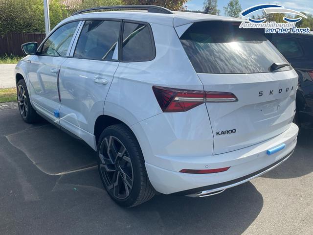 Skoda Karoq Sportline 4x4 Karoq 2.0 TSI DSG 4x4 Sportline, Pano, AHK, Navi, Matrix, Side, Winter, 5 J.-Garantie 