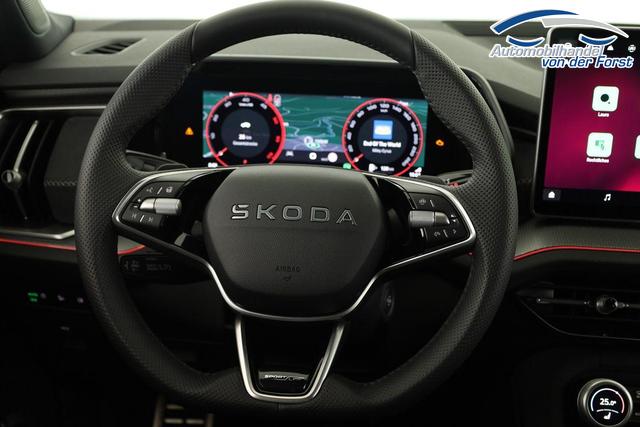Skoda Kodiaq 2.0 TDI 142 kW 4x4 Sportline Kodiaq 2.0 TDI DSG 4x4 Sportline, 7-Sitzer, AHK, FS-beheizbar, Matrix, el. Klappe, 20-Zoll 