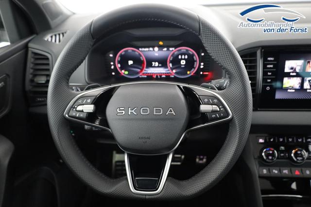 Skoda Karoq Sportline Karoq 1.5 TSI DSG Sportline, Pano, AHK, Navi, CANTON, Matrix, AreaView, Side, FS-beheizbar 
