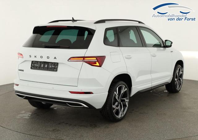 Skoda Karoq Sportline Karoq 1.5 TSI DSG Sportline, Pano, AHK, Navi, Matrix, Side, Winter, 5 J.-Garantie 