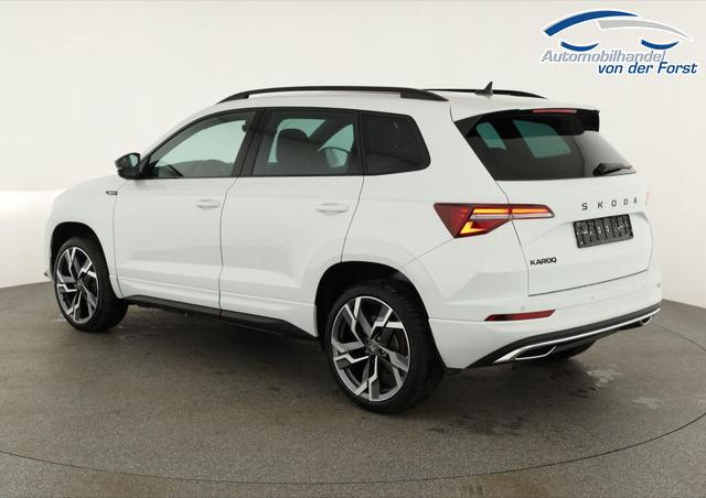 Skoda Karoq Sportline Karoq 1.5 TSI DSG Sportline, Pano, AHK, Navi, Matrix, Side, Winter, 5 J.-Garantie 