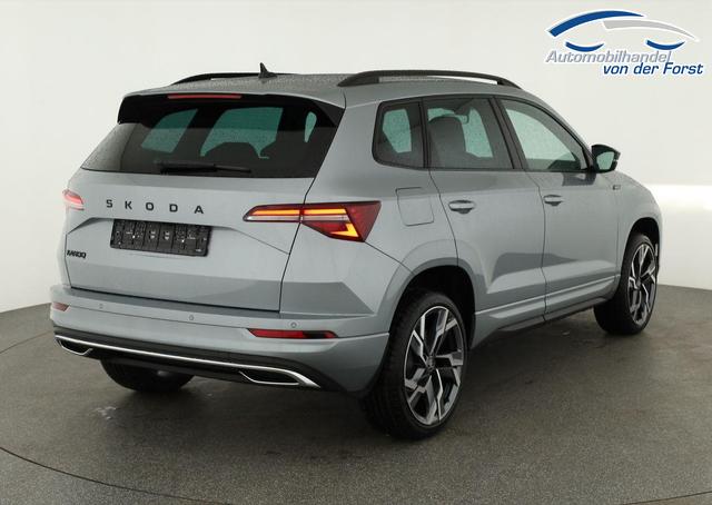 Skoda Karoq Sportline Karoq 1.5 TSI DSG Sportline, AHK, Navi, Matrix, Side, el. Klappe, Winter, 5 J.-Garantie 