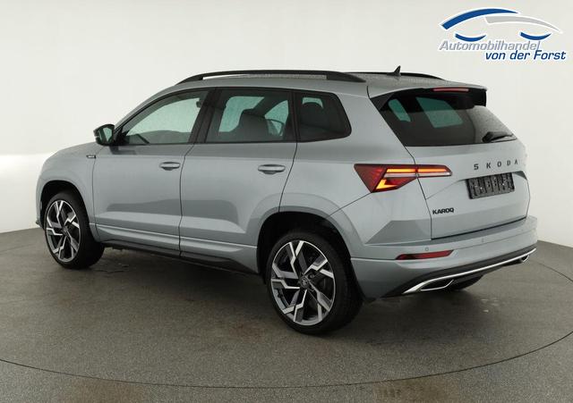 Skoda Karoq Sportline Karoq 1.5 TSI DSG Sportline, AHK, Navi, Matrix, Side, el. Klappe, Winter, 5 J.-Garantie 