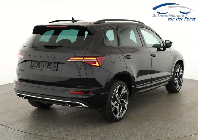 Skoda Karoq Sportline Karoq 1.5 TSI DSG Sportline, AHK, Navi, Matrix, Side, el. Klappe, Winter, 5 J.-Garantie 
