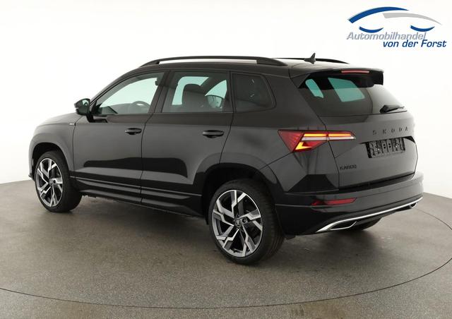 Skoda Karoq Sportline Karoq 1.5 TSI DSG Sportline, AHK, Navi, Matrix, Side, el. Klappe, Winter, 5 J.-Garantie 