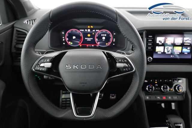 Skoda Karoq Sportline Karoq 1.5 TSI DSG Sportline, AHK, Navi, Matrix, Side, el. Klappe, Winter, 5 J.-Garantie 