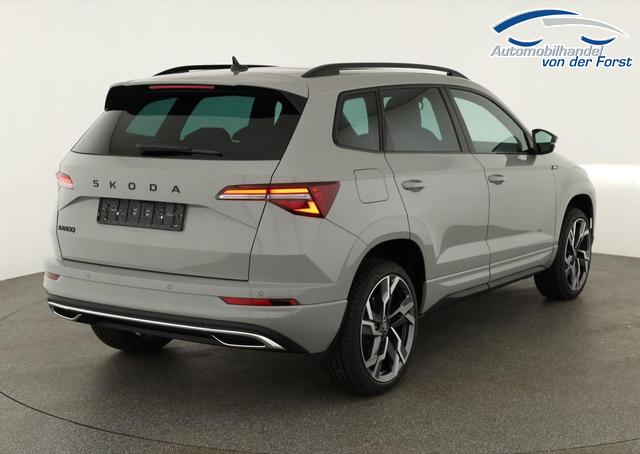 Skoda Karoq Sportline Karoq 1.5 TSI DSG Sportline, Pano, AHK, Navi, Matrix, Side, Winter, 5 J.-Garantie 