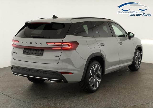 Skoda Kodiaq 2.0 TSI 150 kW 4x4 Sportline Kodiaq 2.0 TSI DSG 4x4 Sportline, AHK, Navi, FS-beheizbar, Matrix, el. Klappe, 20-Zoll, 5 J.-Garantie 