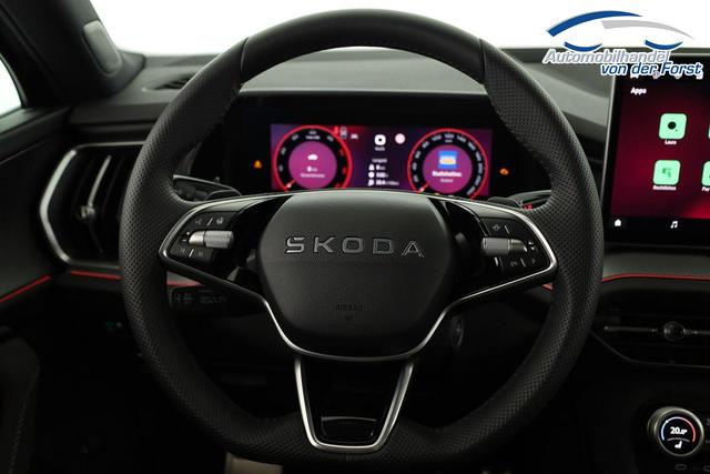 Skoda Kodiaq 2.0 TDI 142 kW 4x4 Sportline Kodiaq 2.0 TDI DSG 4x4 Sportline, Pano, AHK, Navi, Matrix, el. Klappe, Side, Winter, 19-Zoll 