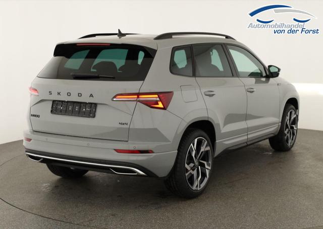 Skoda Karoq Sportline 4x4 Karoq 2.0 TSI DSG 4x4 Sportline, Pano, AHK, Navi, Matrix, Side, Winter, 5 J.-Garantie 