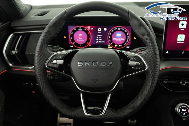 Skoda Kodiaq 2.0 TDI 142 kW 4x4 Sportline Kodiaq 2.0 TDI DSG 4x4 Sportline, AHK, Navi, Matrix, el. Klappe, Side, Winter, 19-Zoll 