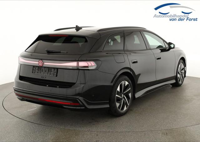 Volkswagen ID.7 Kombi Pro 210 kW ID.7 Tourer Pro Black, AHK, HuD, IQ.Light, IQ.Drive, AreaView, Side, Winter, 19-Zoll 