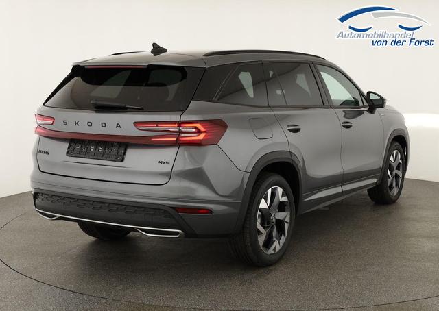 Skoda Kodiaq 2.0 TSI 150 kW 4x4 Sportline Kodiaq 2.0 TSI DSG 4x4 Sportline, 7-Sitzer, AHK, Navi, Matrix, Side, Kamera, Winter, 19-Zoll, 4 J.-Garantie 