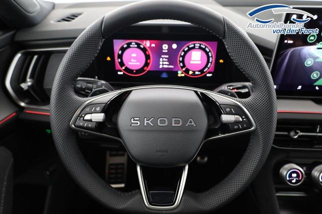 Skoda Kodiaq 2.0 TDI 142 kW 4x4 Sportline Kodiaq 2.0 TDI DSG 4x4 Sportline, 7-Sitzer, AHK, Navi, Matrix, el. Klappe, Side, Winter, 19-Zoll, 4 J.-Garantie 